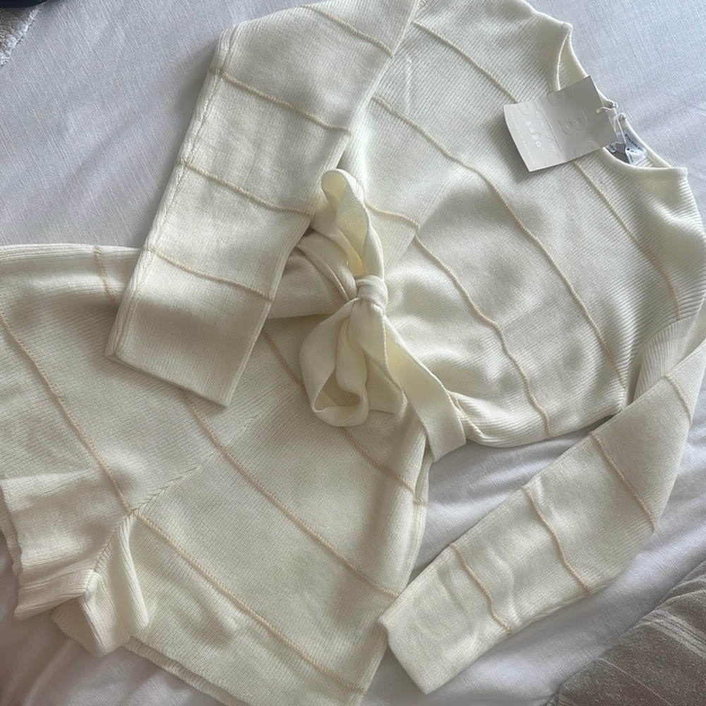 Sabo Skirt Cream Knit Jumpsuit